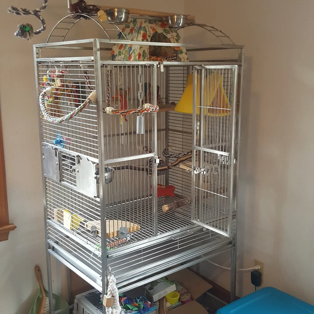 A&E stainless steel 32x24 like new cage